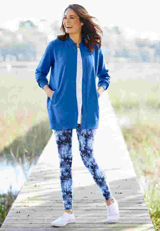 Stretch Cotton Printed Legging image number 0