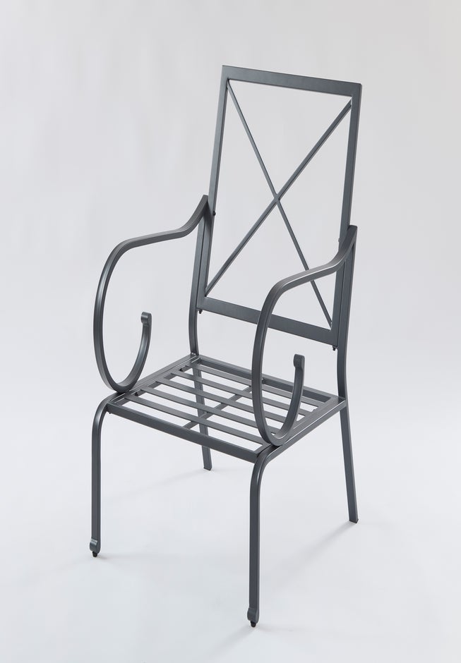 Riviera Steel Deep Seat Patio Chair image number 1