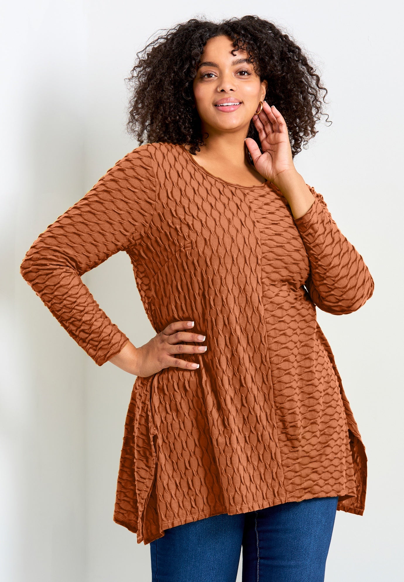 Tiarne Textured Tunic image number 0