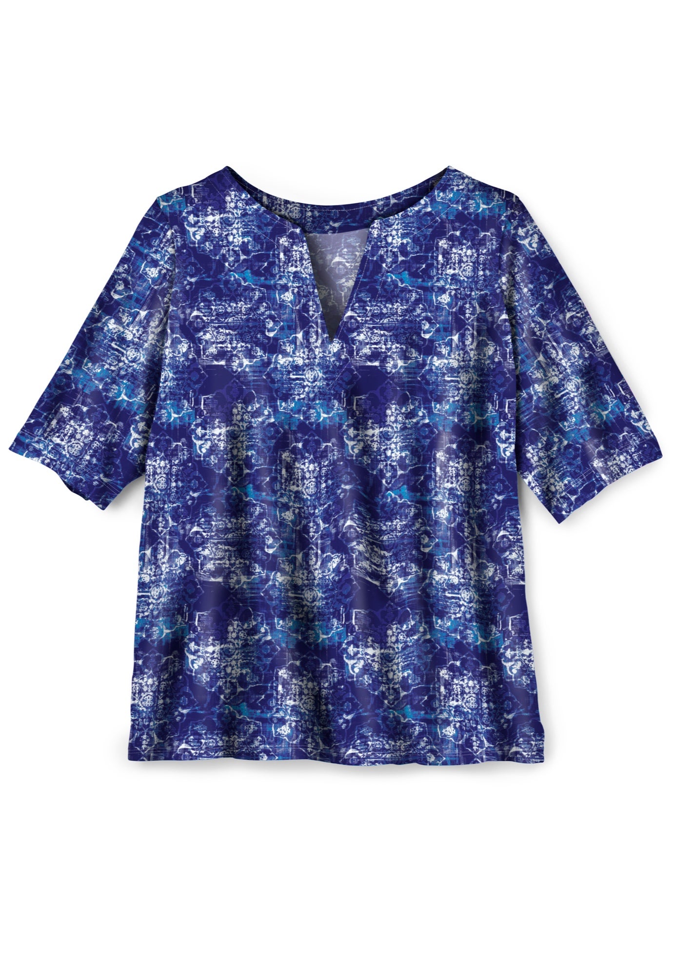 Three-Quarter Sleeve Swim Tee image number 2