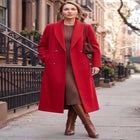 Long Shawl Collar Wool Coat image number 0