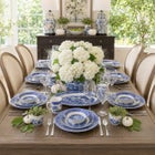 16-PC. Blue Willow Dinnerware Set image number null
