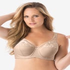 Elila® Embroidered Microfiber Underwire Bra 2401 image number null