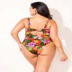 Shimmer Ring Underwire One Piece Swimsuit image number null