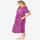 Button-Front Essential Dress image number null