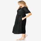 Button-Front Essential Dress image number null