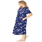 Button-Front Essential Dress image number null