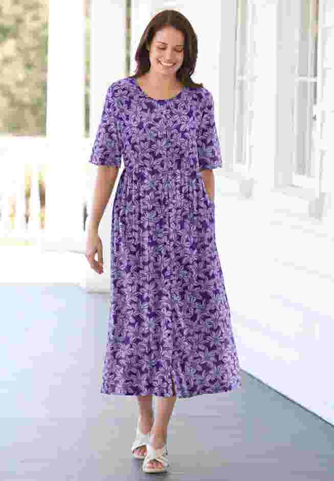 Button-Front Essential Dress image number 0