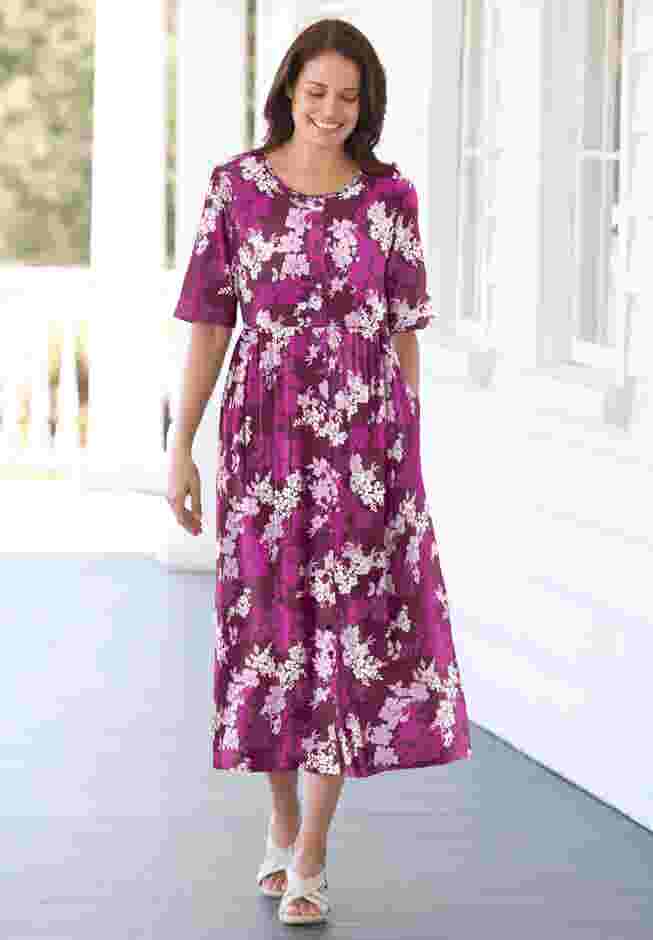 Button-Front Essential Dress image number 0