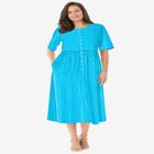Button-Front Essential Dress image number null