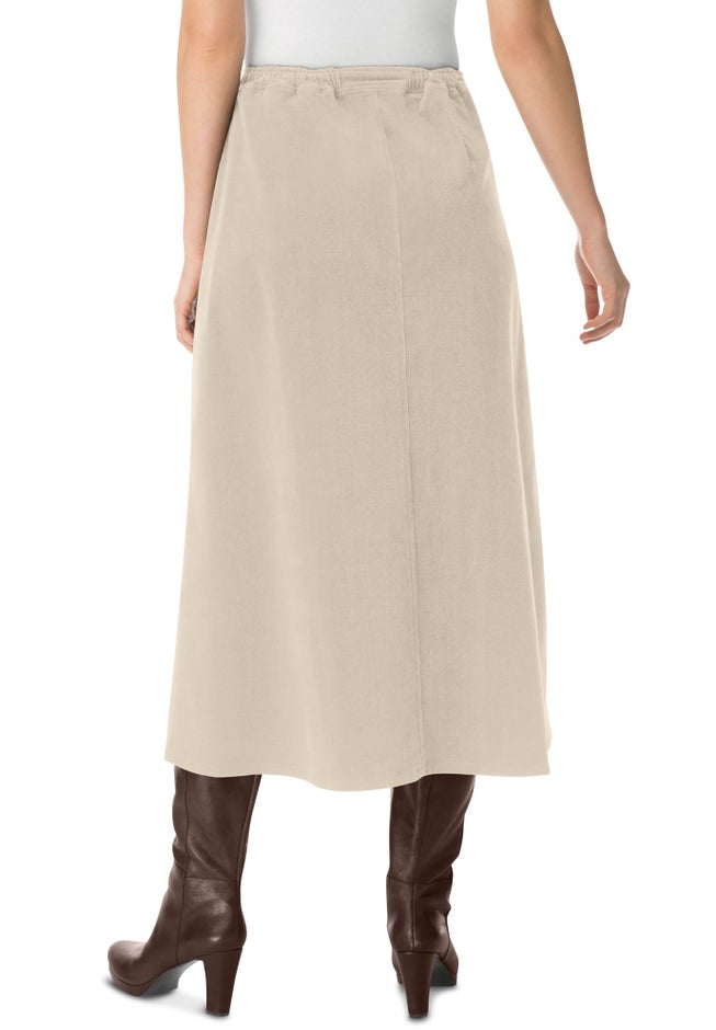 Corduroy skirt image number 1