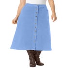 Corduroy skirt image number null