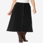 Corduroy skirt image number null