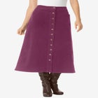 Corduroy skirt image number null