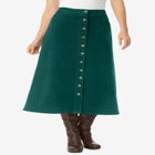 Corduroy skirt image number null