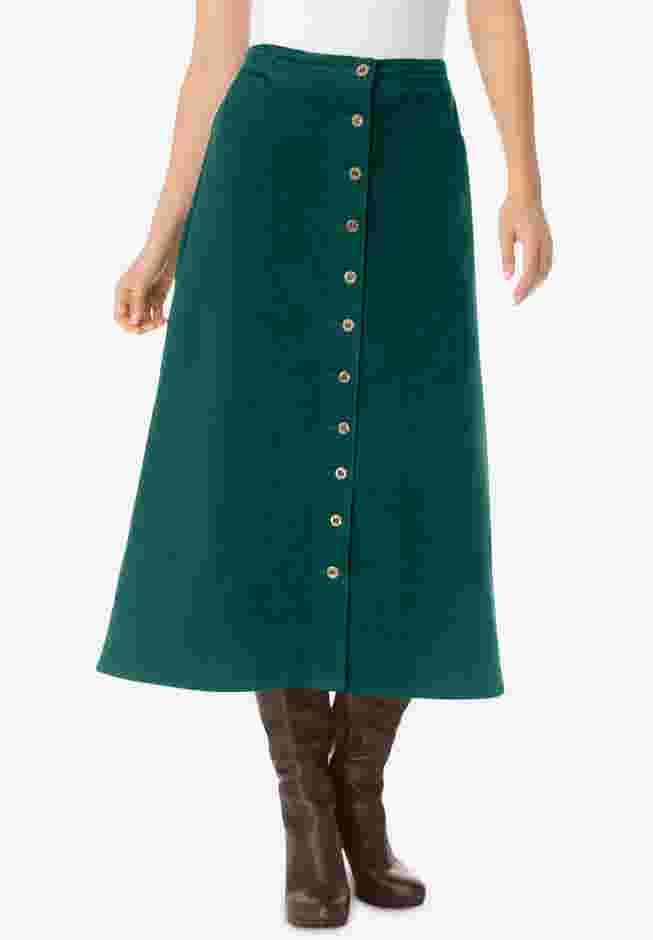 Corduroy skirt image number 0
