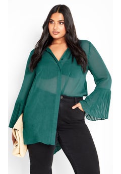Perla Pleat Shirt