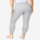Plus Size Ankle Length Essential Stretch Legging image number null