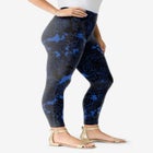 Plus Size Ankle Length Essential Stretch Legging image number null