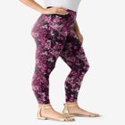 Plus Size Ankle Length Essential Stretch Legging image number null