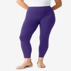 Plus Size Essential Stretch Ankle Length Pull-On Legging image number 0