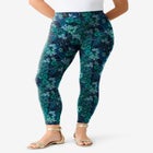 Plus Size Essential Stretch Ankle Length Pull-On Legging image number 0