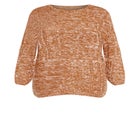 Charli Drop Shoulder Cable Sweater image number 2