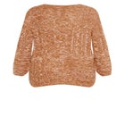 Charli Drop Shoulder Cable Sweater image number 4
