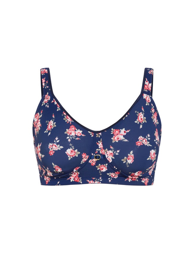 Soft Caress Print Bra image number 2
