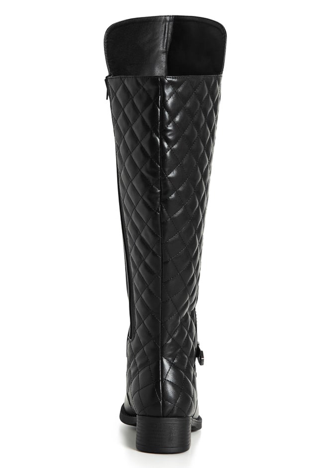 Ivory Tall Boot image number 1