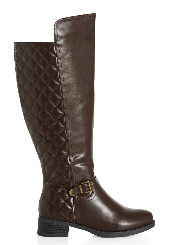 Ivory Tall Boot image number 2