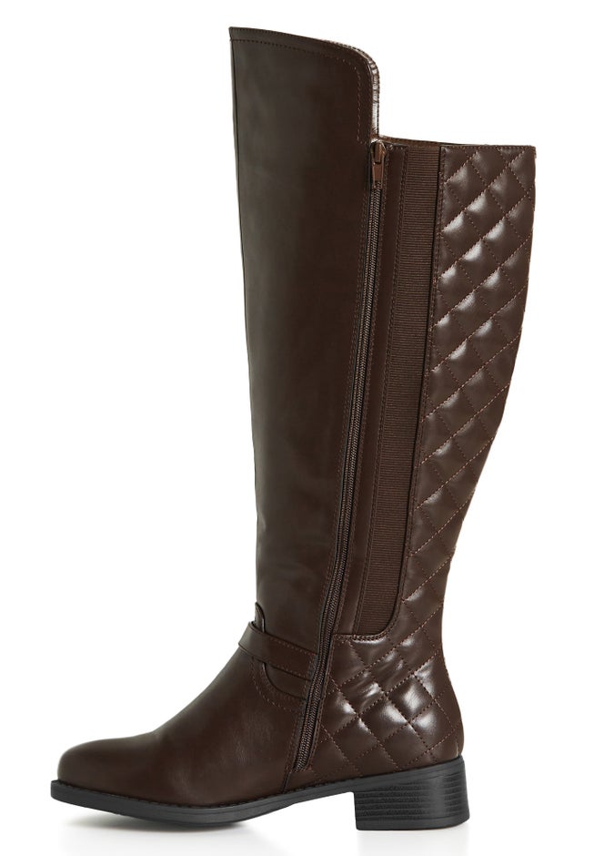 Ivory Tall Boot image number 3