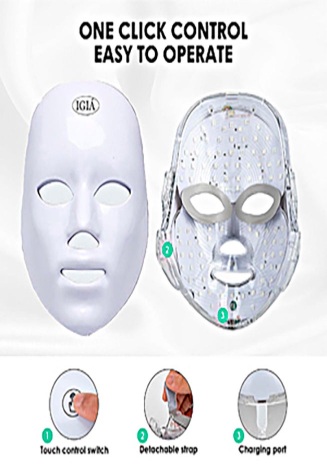 IGIA RE-GEN Facial LED Light Therapy Mask image number 2