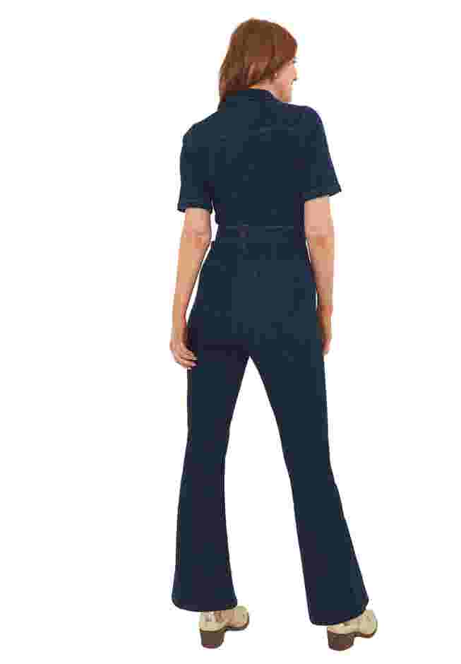 Stretch Denim Jumpsuit image number 3