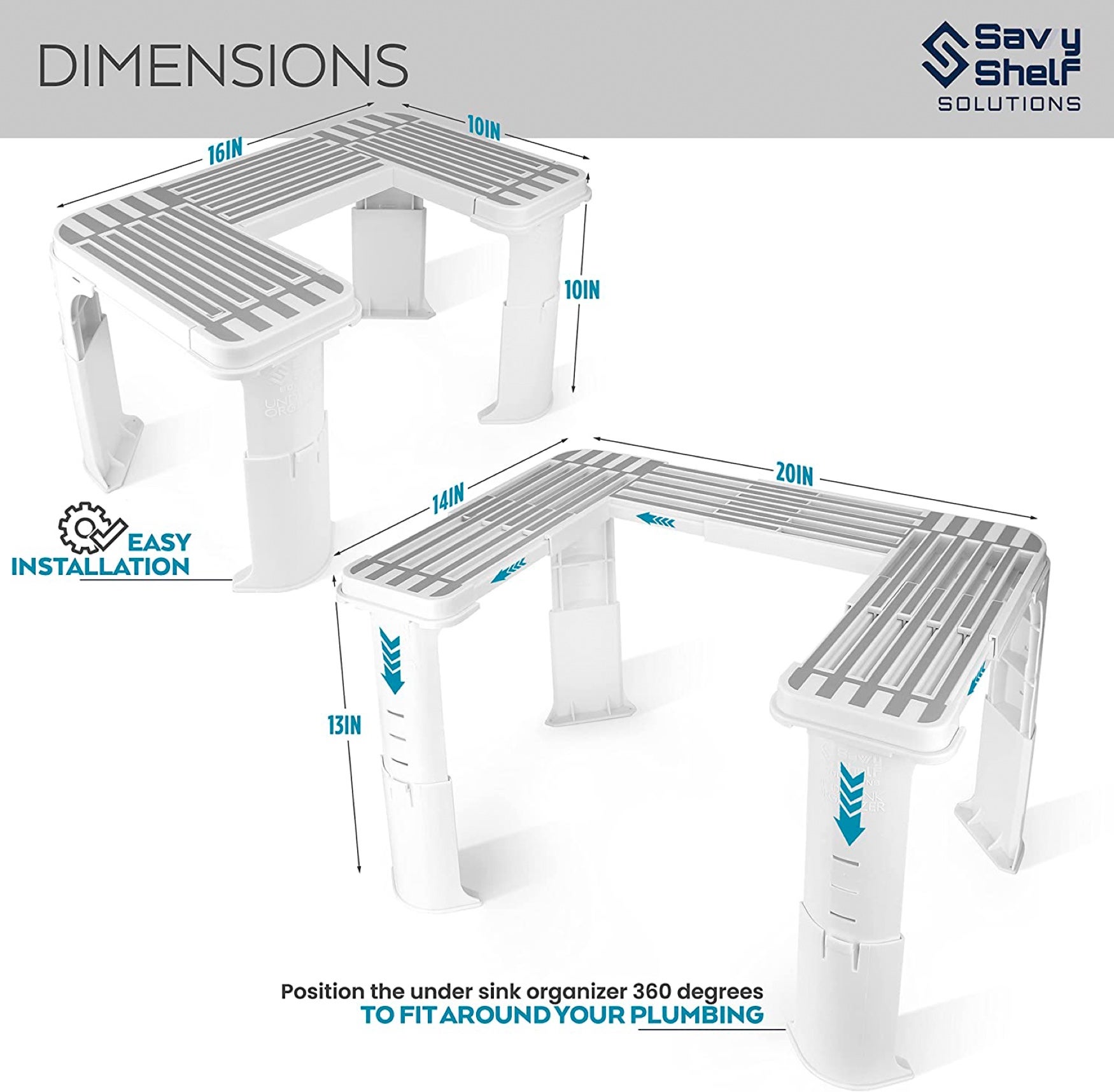 Spicy Shelf Under-the-Sink Organizer image number 2