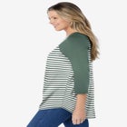 Three-Quarter Sleeve Baseball Tee image number null