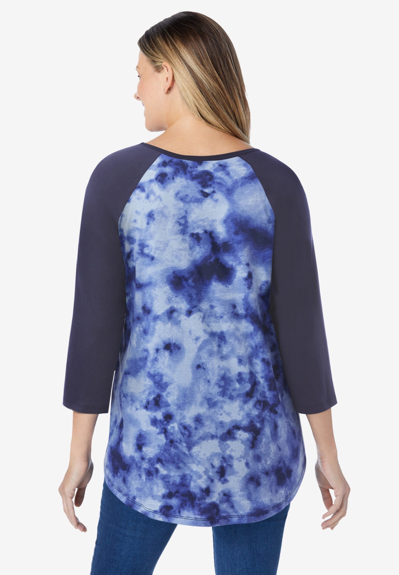 Three-Quarter Sleeve Baseball Tee image number 1