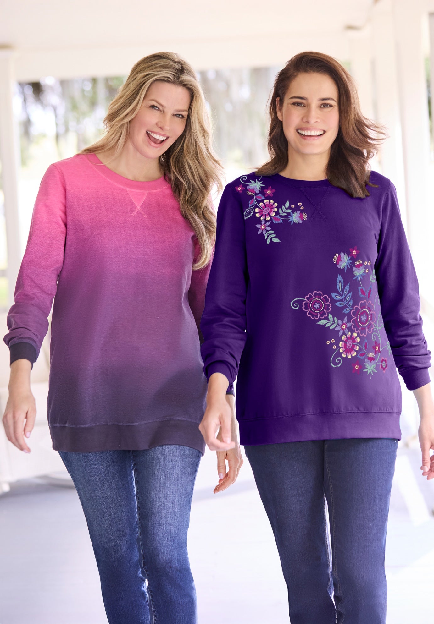 Printed Sweatshirt image number 6