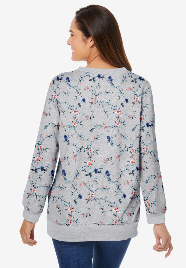 Printed Sweatshirt image number 1