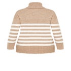 Livvy Roll Neck Stripe Sweater image number 5
