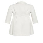 Isla Wrap Waist Tie Coat image number 7