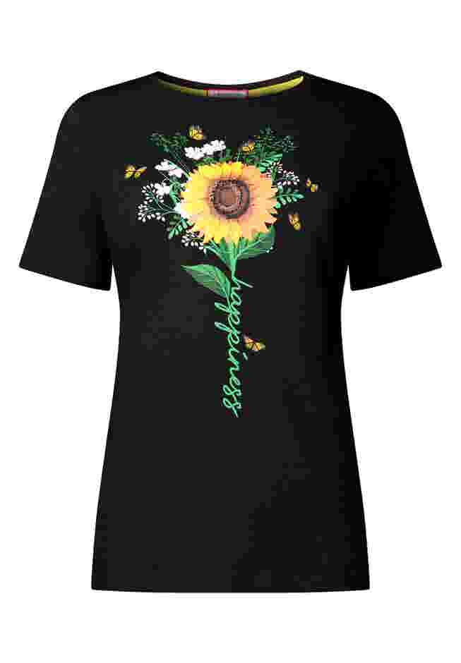 Stretch Cotton Graphic Tee image number 1