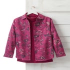 Soft Faux Suede Shirt image number null