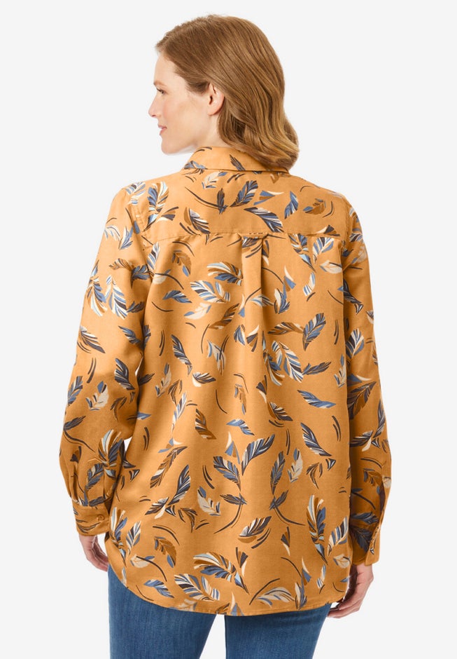 Soft Sueded Moleskin Shirt image number 1