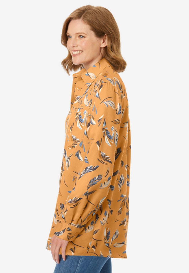 Soft Sueded Moleskin Shirt image number 2