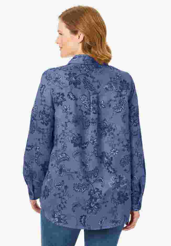 Soft Sueded Moleskin Shirt image number 1