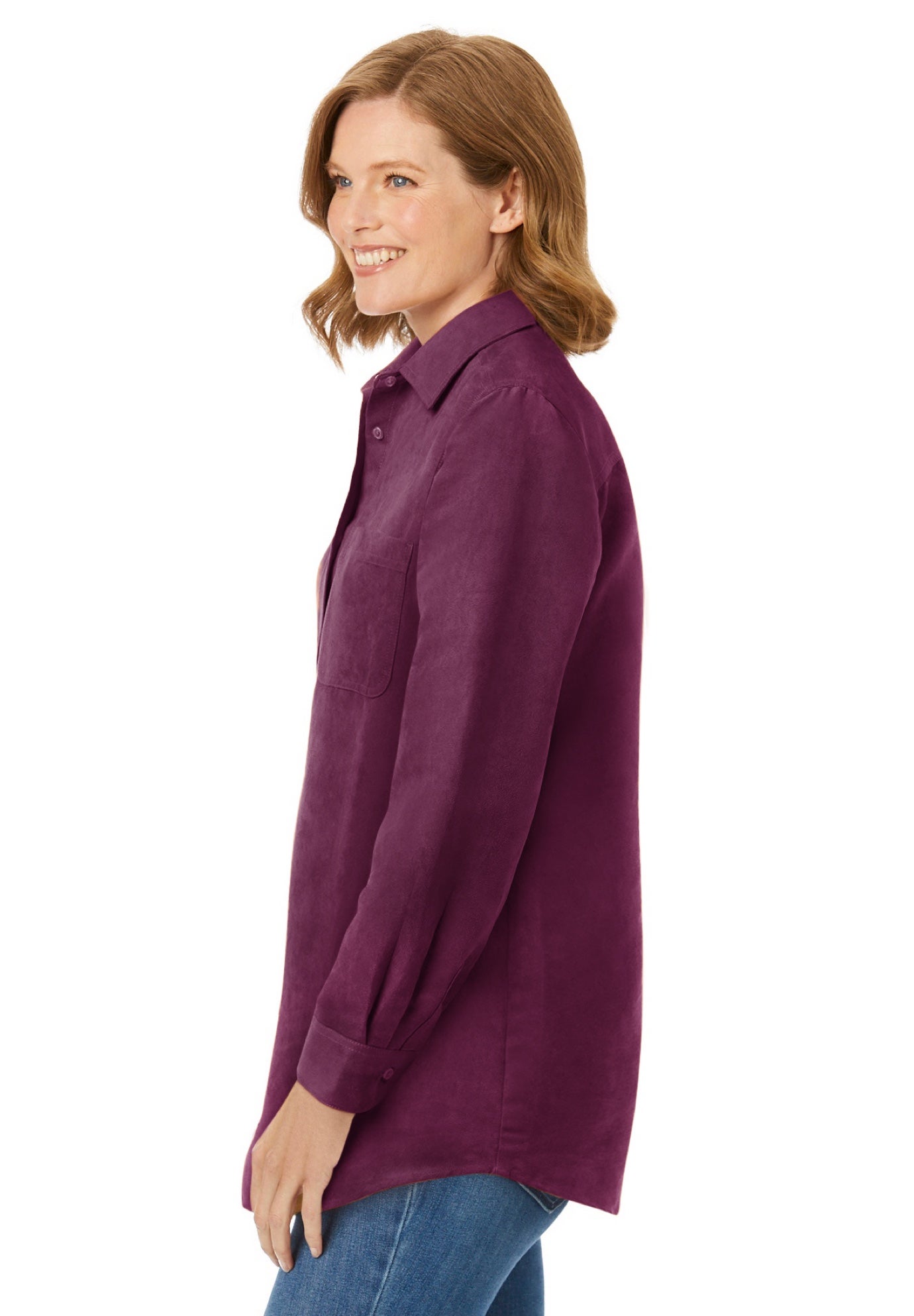 Soft Sueded Moleskin Shirt image number 2