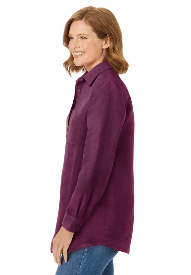 Soft Sueded Moleskin Shirt image number 2