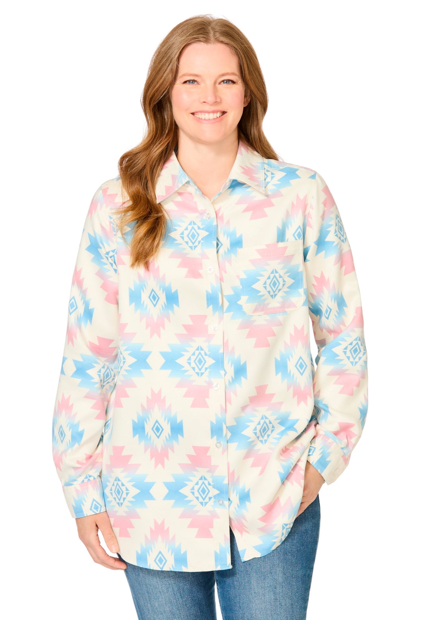 Soft Faux Suede Shirt image number 0