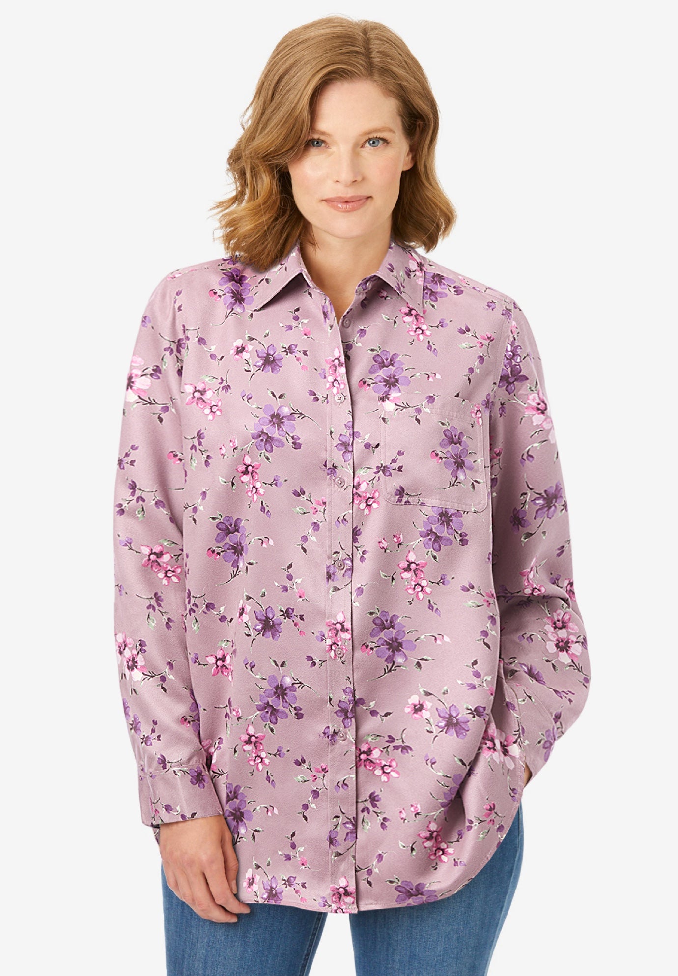 Soft Sueded Moleskin Shirt image number 0